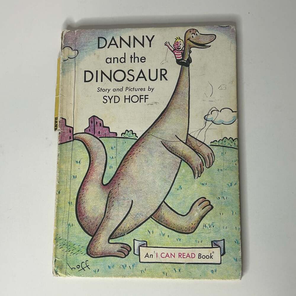 Danny and the Dinosaur by Syd Hoff (Vintage 1958 Hardcover Book)